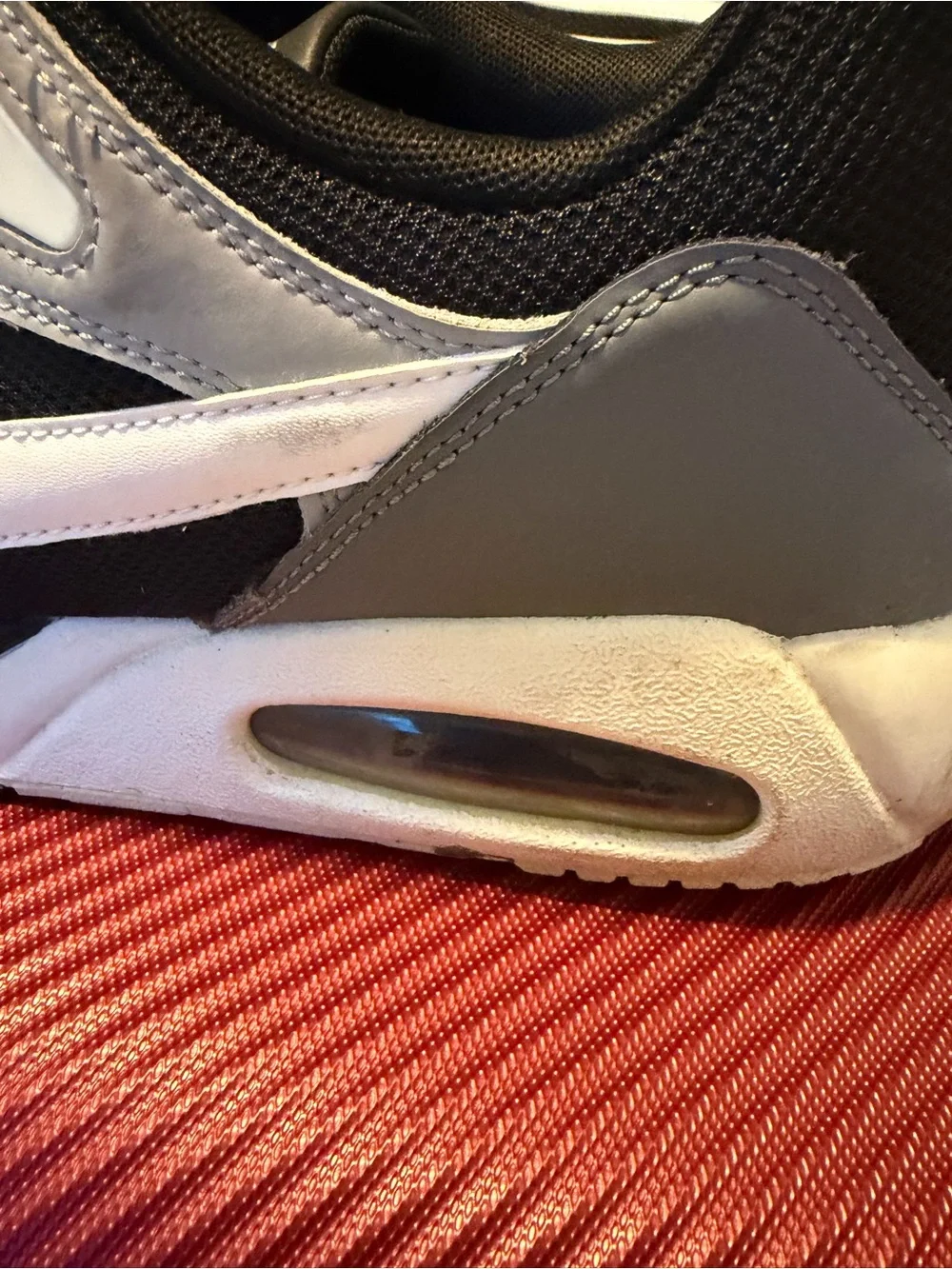 Nike Black, Gray and White Men's Athletic Shoes